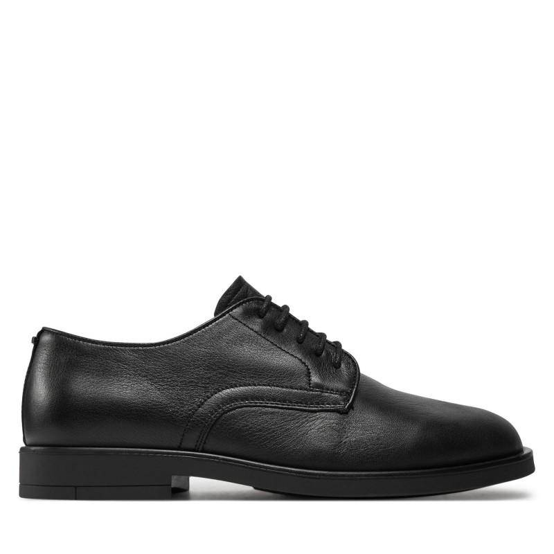 Halbschuhe Calvin Klein Derby Lth HM0HM01567 Schwarz