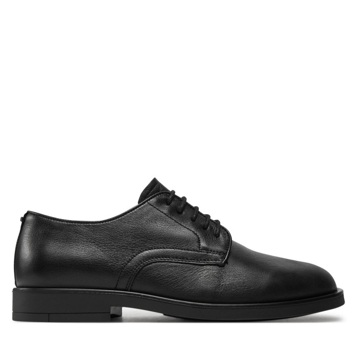 Halbschuhe Calvin Klein Derby Lth HM0HM01567 Schwarz