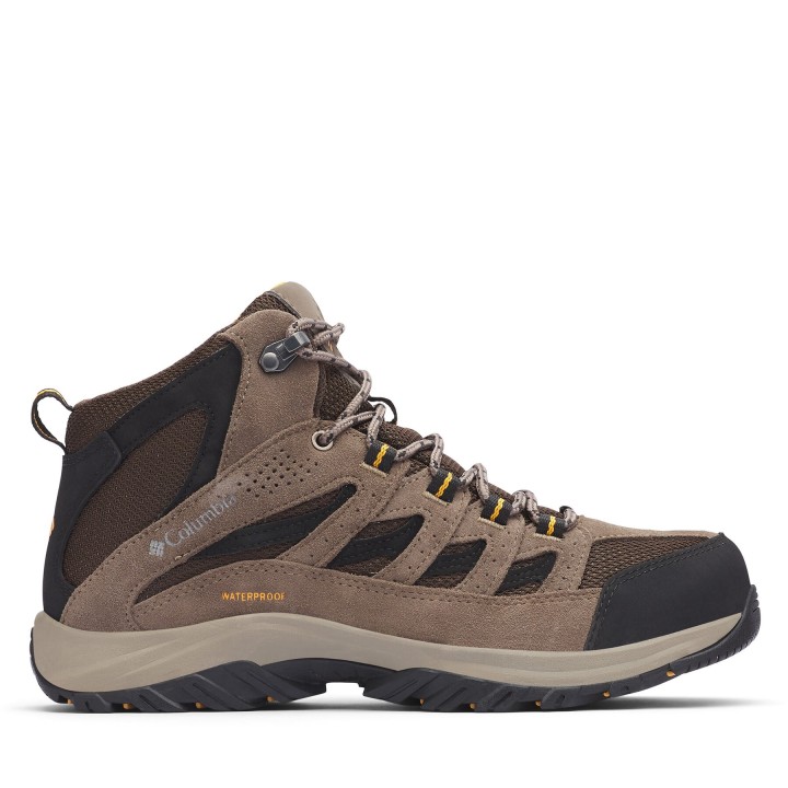Trekkingschuhe Columbia Crestwood Mid Waterproof 2100641 Braun