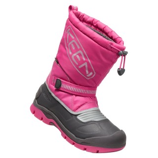 Keen Snow Troll WP Youth Fuchsia Purple/Silver