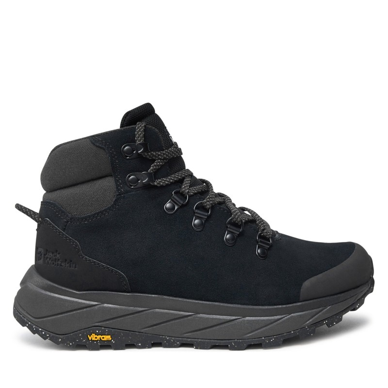 Trekkingschuhe Jack Wolfskin Terraventure Urban Mid W 4053571 Schwarz