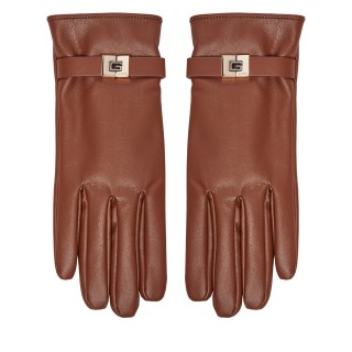 Damenhandschuhe Guess AW5188 NYL02 Braun