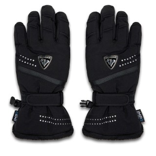 Skihandschuhe Rossignol W Nova Impr RLMWG08 Schwarz