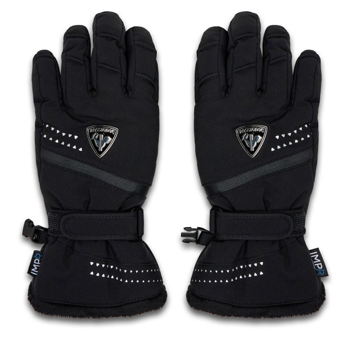 Skihandschuhe Rossignol W Nova Impr RLMWG08 Schwarz