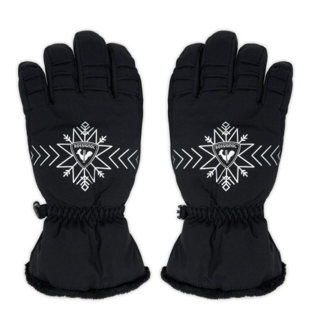 Skihandschuhe Rossignol W Perfy G RLMWG12 Schwarz