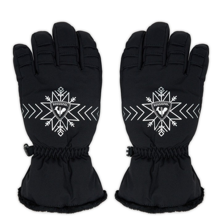 Skihandschuhe Rossignol W Perfy G RLMWG12 Schwarz