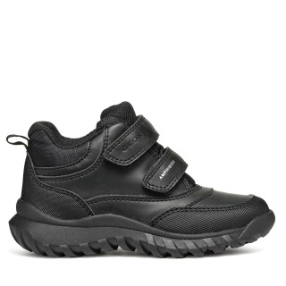 Schnürschuhe Geox J Simbyos Boy B Abx J46L0B 0MEFU C9999 M Schwarz