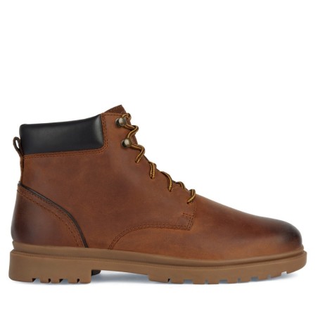 Schnürschuhe Geox U Andalo U36DDA 000FF C6003 Braun