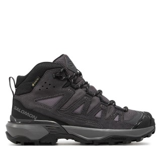 Trekkingschuhe Salomon X Ultra 360 Leather Mid Gore-Tex L47571100 Grau