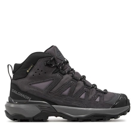 Trekkingschuhe Salomon X Ultra 360 Leather Mid Gore-Tex L47571100 Grau
