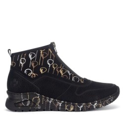 Halbschuhe Rieker M4953-00 Schwarz