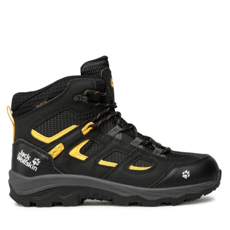 Trekkingschuhe Jack Wolfskin Vojo Texapore Mid K 4042181 Schwarz