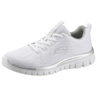 Skechers Sneaker "Graceful - Get Connected", Freizeitschuh, Halbschuh, Schnürschuh mit Memory Foam