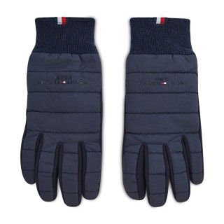 Herrenhandschuhe Tommy Hilfiger Th Established Mix Nylon Gloves AM0AM07884 Dunkelblau