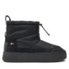 Schneeschuhe Tommy Hilfiger Flag Nylon Mini Snowboot FW0FW08334 Schwarz