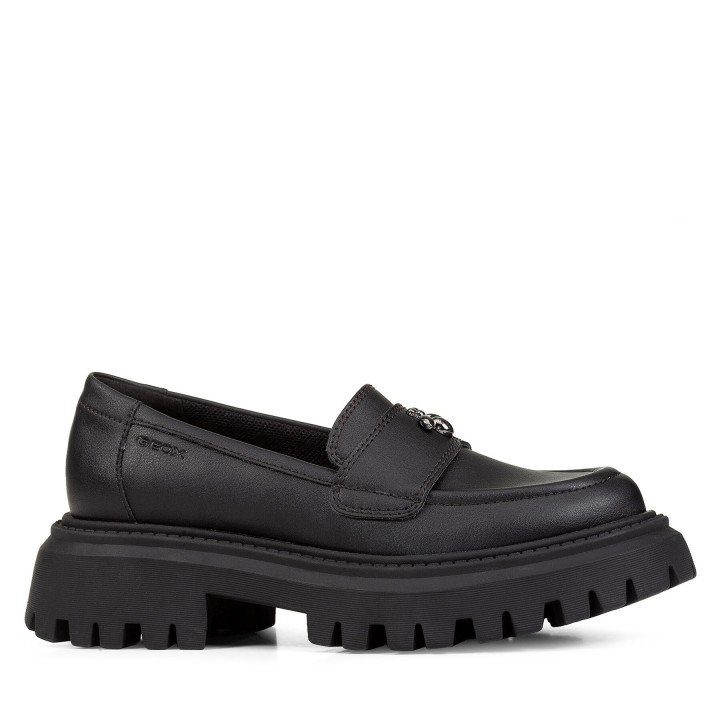 Halbschuhe Geox J Maquinnens Girl J46M6E 000BC C9999 M Schwarz