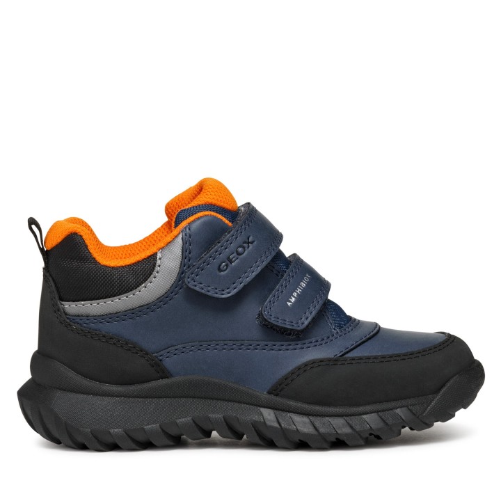 Schnürschuhe Geox J Simbyos Boy B Abx J46L0B 0MEMS C0057 D Blau