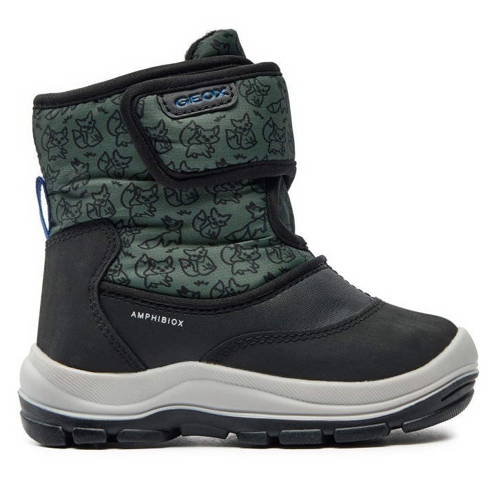 Schneeschuhe Geox B Flanfil Boy B Abx B263VE 0BCMN C9358 M Schwarz