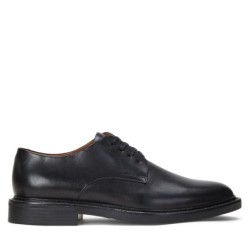 Halbschuhe Polo Ralph Lauren Asher Derby Ds Dby 803945279002 Schwarz