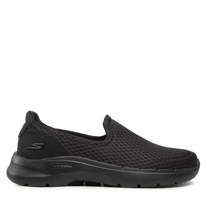 Halbschuhe Skechers Go Walk 6 216208/BBK Schwarz
