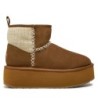 Schneeschuhe EMU Australia Stinger Knit Flatform W13143 Beige