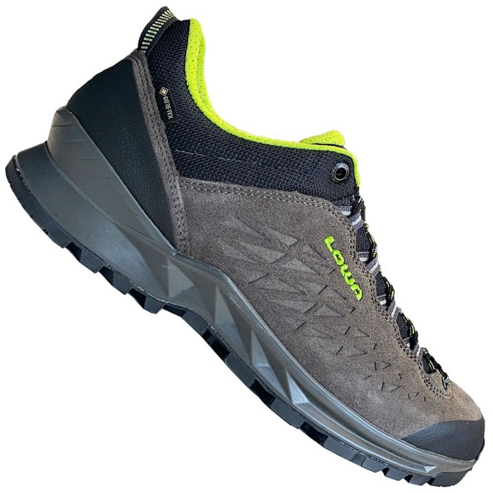 Lowa Explorer II Low GTX Anthrazit/Limone