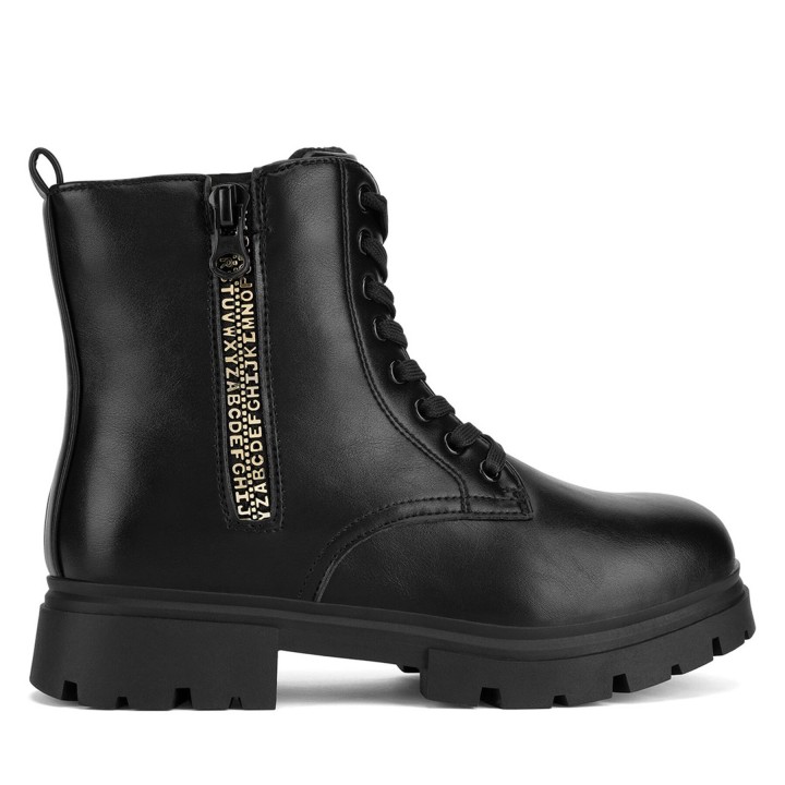 Schnürschuhe DeeZee CF2877-2 Schwarz