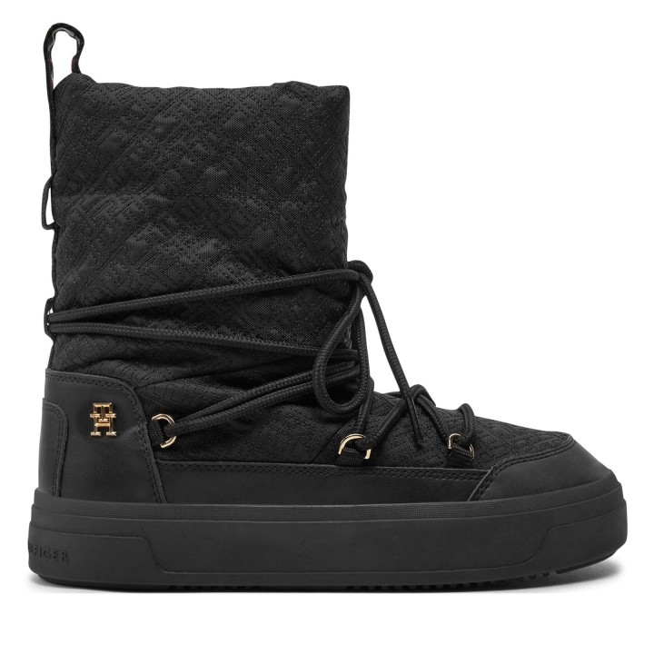 Schneeschuhe Tommy Hilfiger FW0FW08430 Schwarz