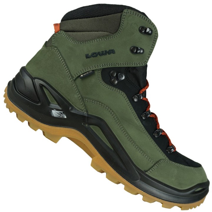 Lowa Renegade GTX Mid Forest/Orange