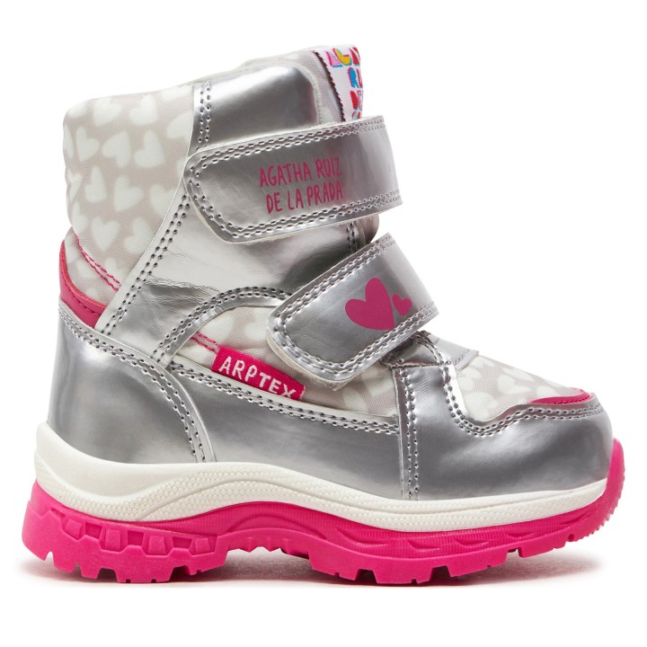 Schneeschuhe Agatha Ruiz de la Prada 241990-B M Silberfarben