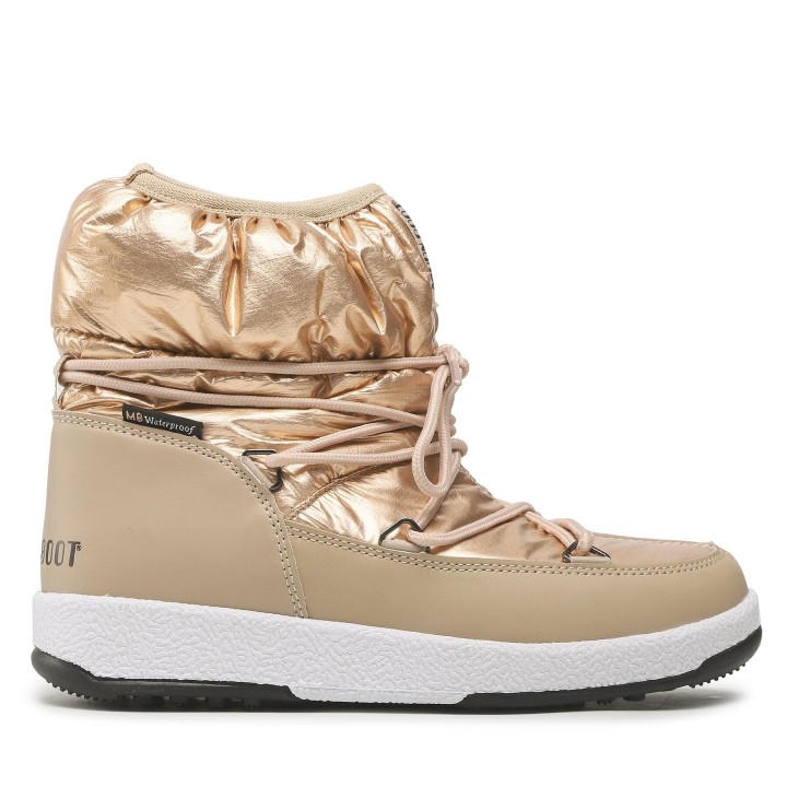 Schneeschuhe Moon Boot Jr Girl Low Nylon 34051800 Rosa