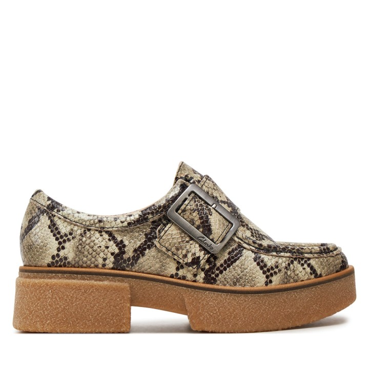 Halbschuhe Clarks Linoso Monk 26178680 Grau