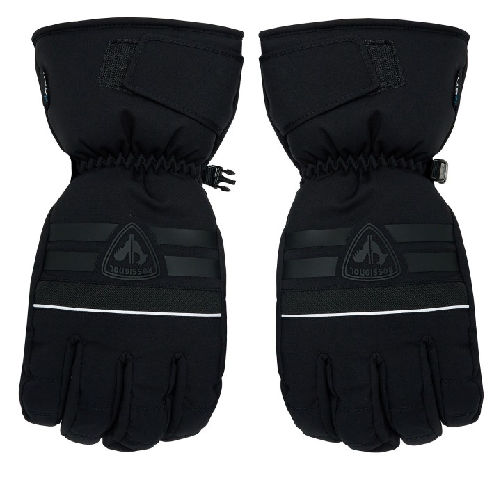 Skihandschuhe Rossignol Tech Impr RLMMG13 Schwarz