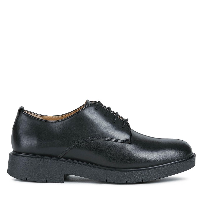 Oxford Schuhe Geox D Spherica Ec1 D16QRA 00043 C9999 Schwarz