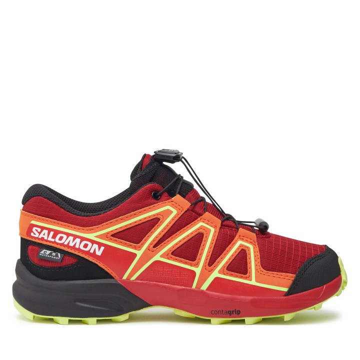 Trekkingschuhe Salomon Speedcross Waterproof L47565900 Rot