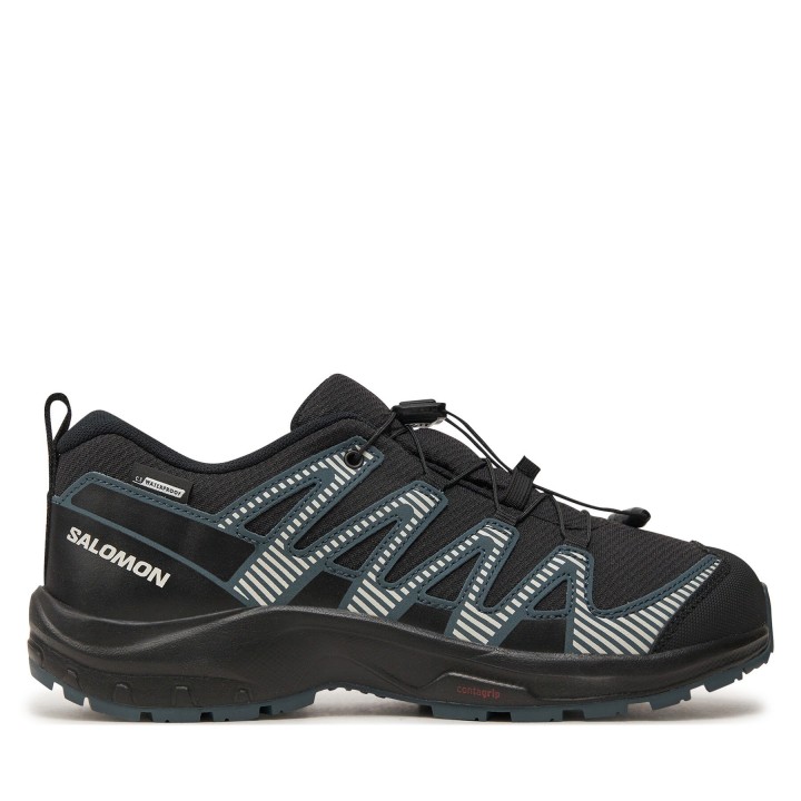 Trekkingschuhe Salomon Xa Pro V8 Waterproof L47568000 Schwarz
