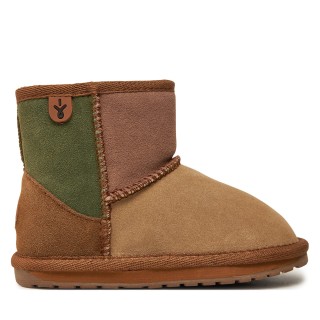 Schneeschuhe EMU Australia Wallaby Mini Patchwork K13105 Beige