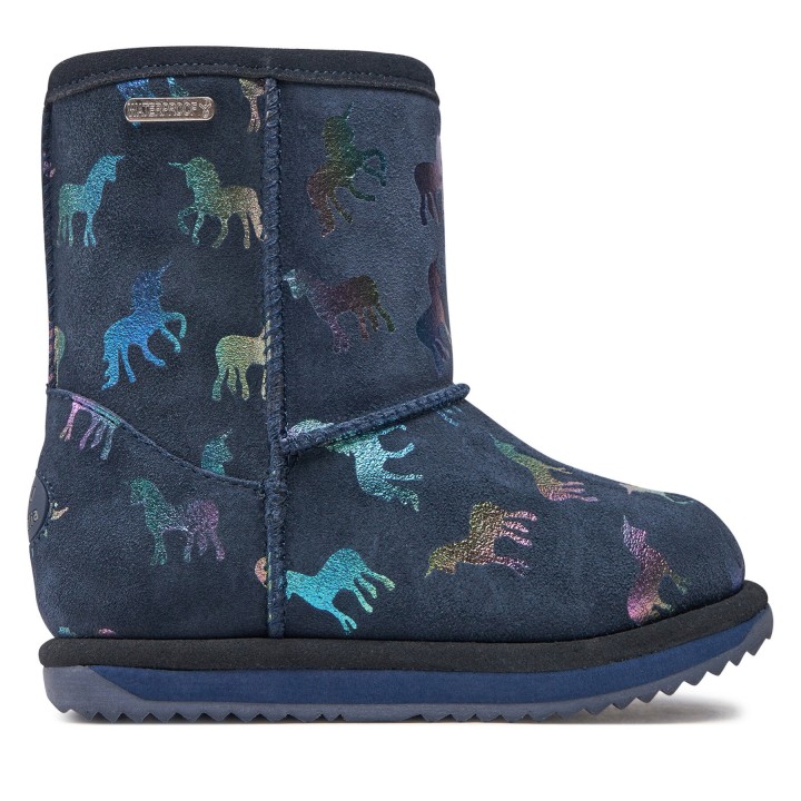 Schneeschuhe EMU Australia Rainbow Unicorn Brumby K12373 Dunkelblau