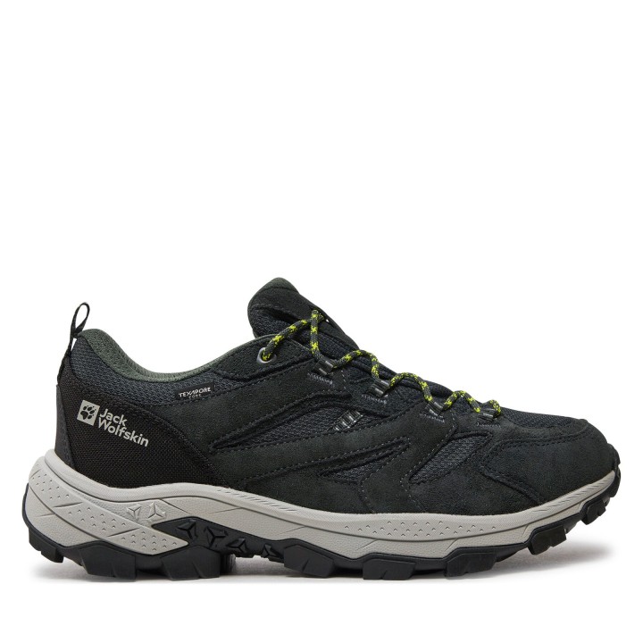 Trekkingschuhe Jack Wolfskin Vojo Tour Texapore Low M A62070 Schwarz