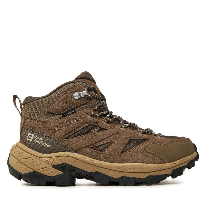 Trekkingschuhe Jack Wolfskin Vojo Tour Texapore Mid W A62071 Braun