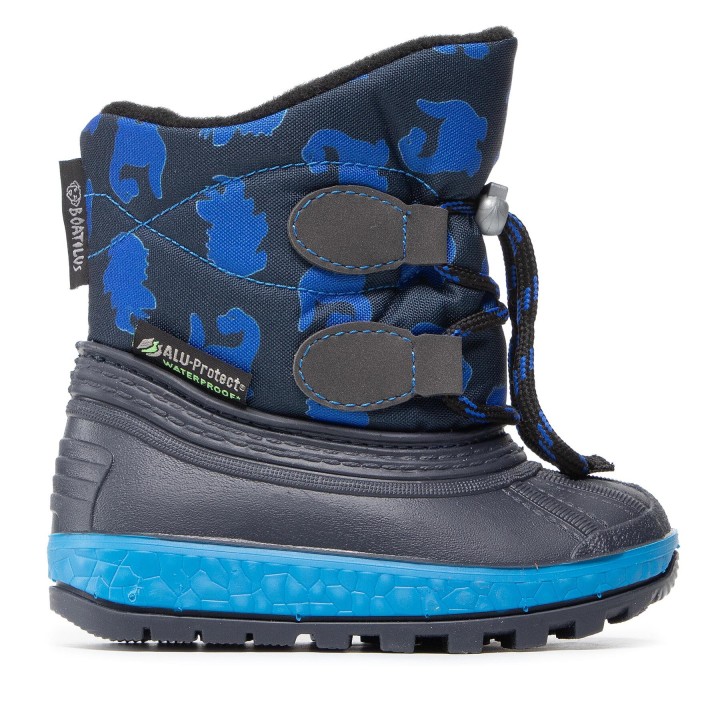 Schneeschuhe Boatilus Kd Joggy Sport Lace NJ09 VAR.17ZT Dunkelblau