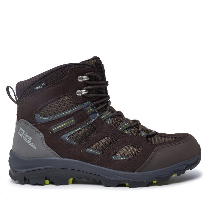Trekkingschuhe Jack Wolfskin Vojo 3 Texapore Mid M 4042462 Braun