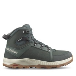 Trekkingschuhe Salomon Outchill Thinsulate™ Waterproof L47328100 Grün