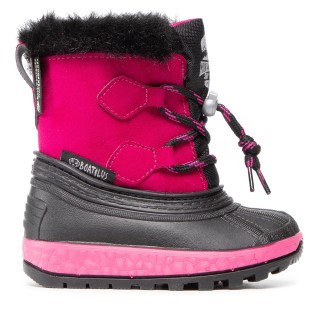Schneeschuhe Boatilus Kd Joggy Sint Leather Boot NJ16 VAR.21ZU Rosa