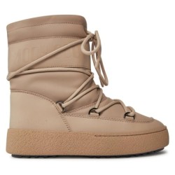 Schneeschuhe Moon Boot Ltrack Tube Rubber 24500900003 Beige