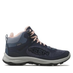 Trekkingschuhe Keen Terradora Flex Mid Wp W 1026877 Dunkelblau