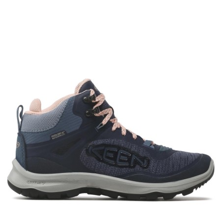 Trekkingschuhe Keen Terradora Flex Mid Wp W 1026877 Dunkelblau