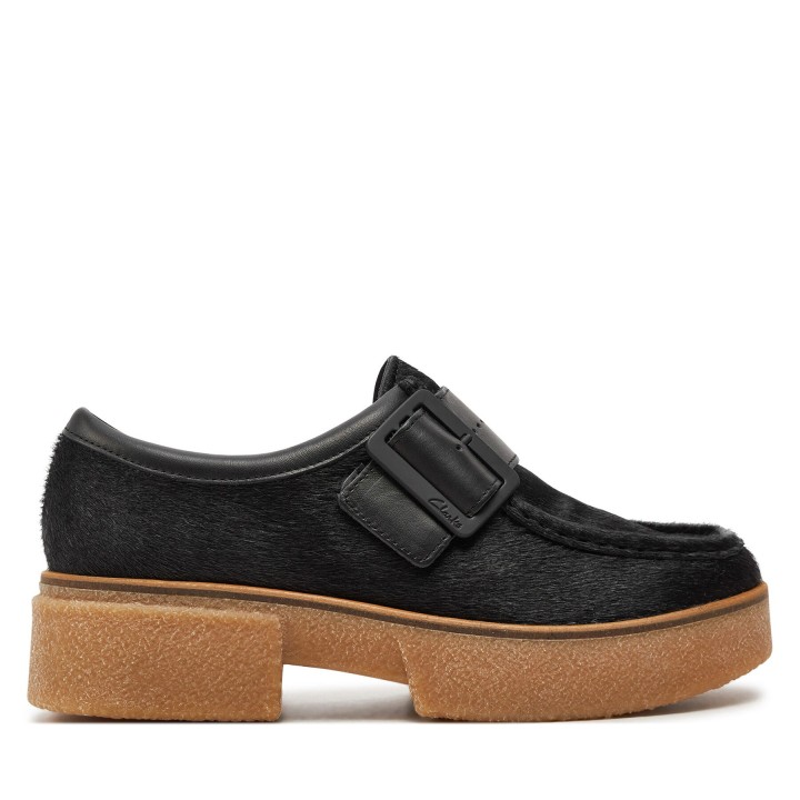 Halbschuhe Clarks Linoso Monk 26178678 Schwarz