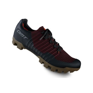 DMT GK1 Gravel Schwarz Granat Schuhe, Größe 42 - EUR