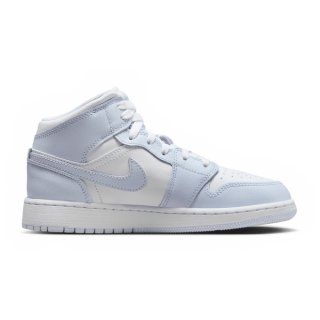 Jordan Aj1 Mid Unisex Schuhe - Blau - Größe: 36 - Leder - Foot Locker